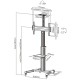 Techly Floor Support Trolley for LCD / LED / Plasma 37-70 with Shelf 