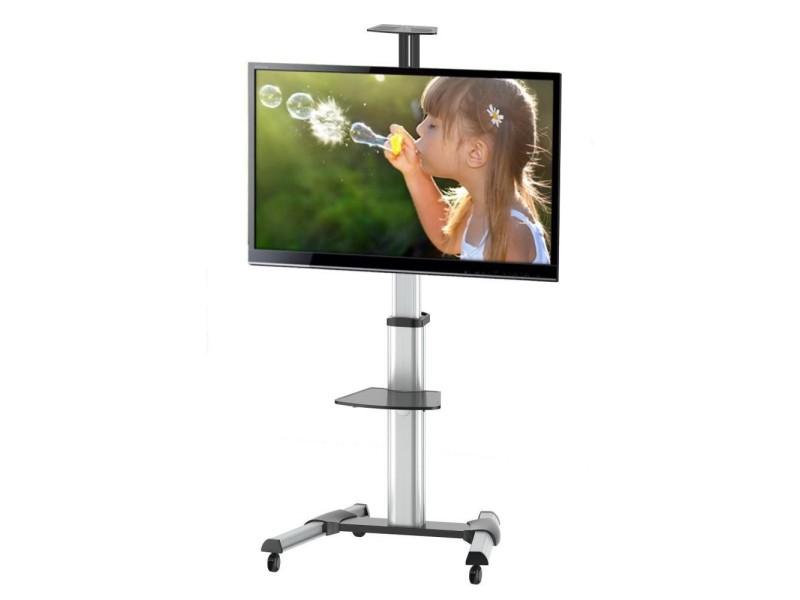 Techly Floor Support Trolley for LCD / LED / Plasma 37-70 with Shelf 