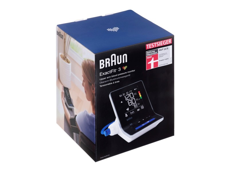 Braun ExactFit 3 Upper arm Automatic 2 user(s)