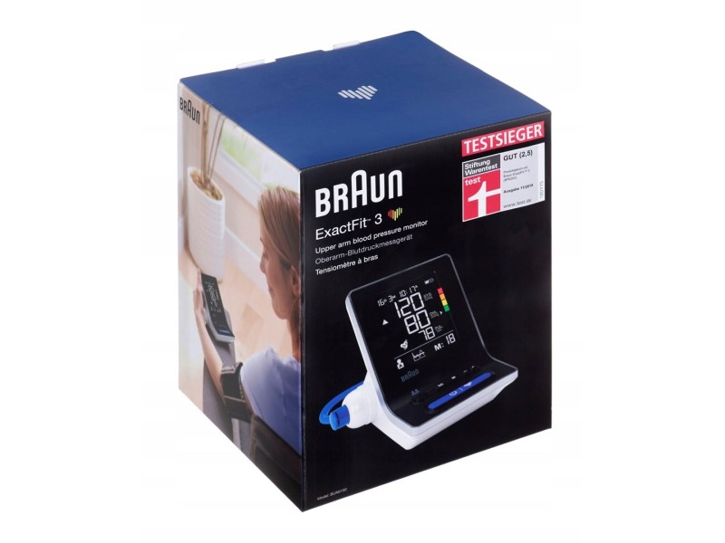 Braun ExactFit 3 Upper arm Automatic 2 user(s)
