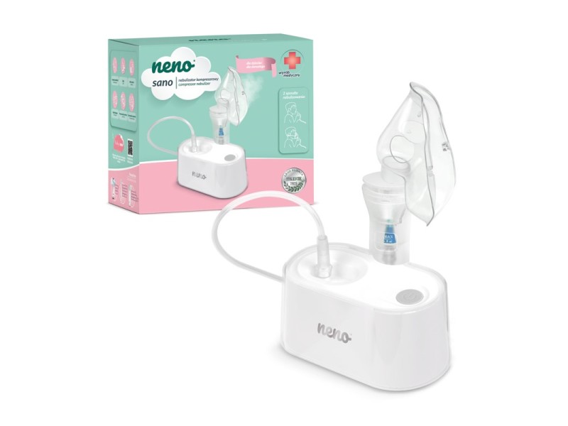 Neno Sano – pneumatic, piston, compressor nebulizer