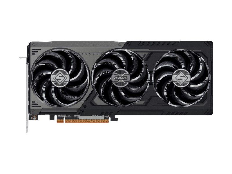 ASRock AMD Radeon™ RX 9070 XT Steel Legend Dark 16GB graphics card