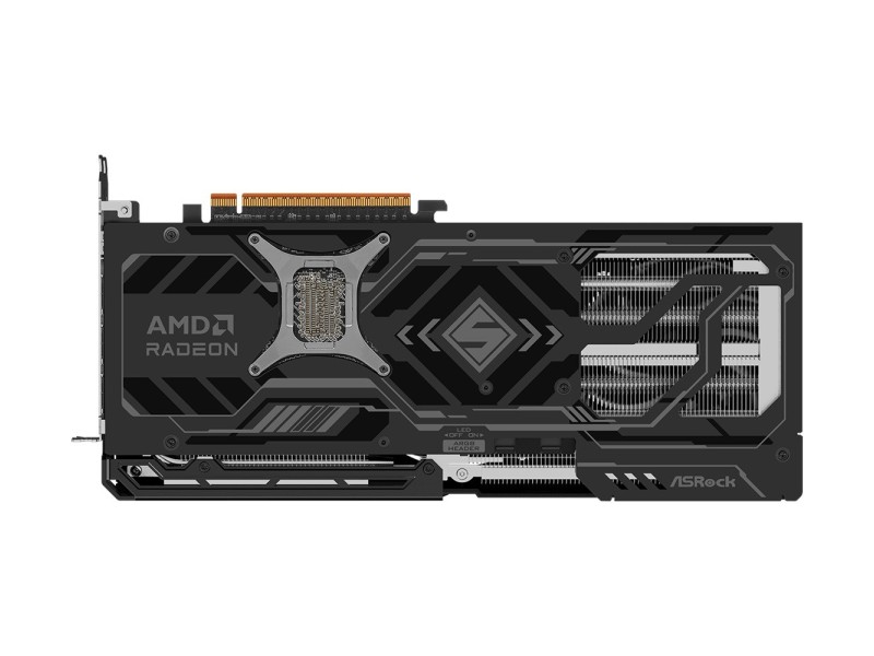 ASRock AMD Radeon™ RX 9070 XT Steel Legend Dark 16GB graphics card