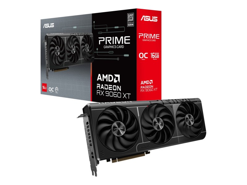 ASUS Prime Radeon RX 9060 XT O16G AMD 16 GB GDDR6