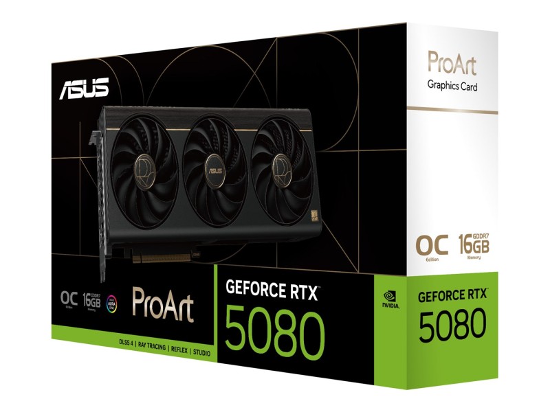 ASUS ProArt -RTX5080-O16G NVIDIA GeForce RTX 5080 16 GB GDDR7