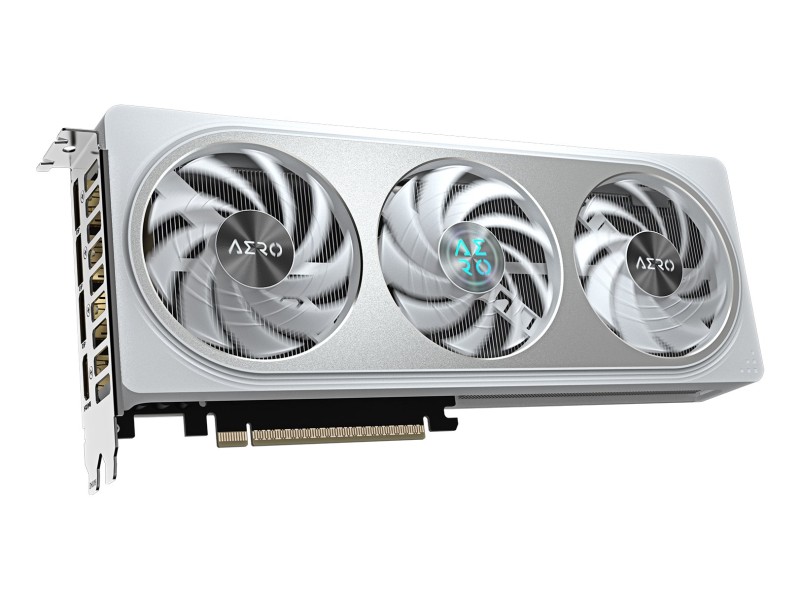 GIGABYTE GeForce RTX 5060 Ti AERO OC 8G Graphics Card - 8GB GDDR7, 128bit, PCI-E 5.0, 2647MHz Core Clock, 3 x DisplayPort, 1 x HDMI, GV-N506TAERO OC-8GD