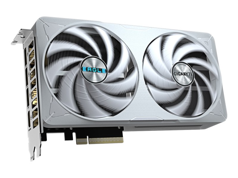 GIGABYTE GeForce RTX 5060 Ti EAGLE OC ICE 8G Graphics Card - 8GB GDDR7, 128bit, PCI-E 5.0, 2617MHz Core Clock, 3 x DisplayPort, 1 x HDMI, GV-N506TEAGLEOC ICE-8GD