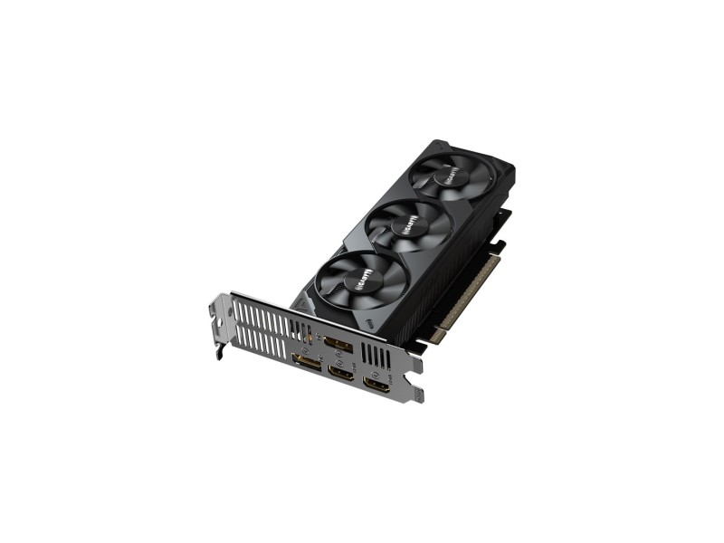 GIGABYTE GeForce RTX 5050 OC Low Profile 8G Graphics Card - 8GB GDDR6, 128bit, PCI-E 5.0, 2587MHz Core Clock, 2 x DP, 2 x HDMI, NVIDIA DLSS 4, GV-N5050OC-8GL