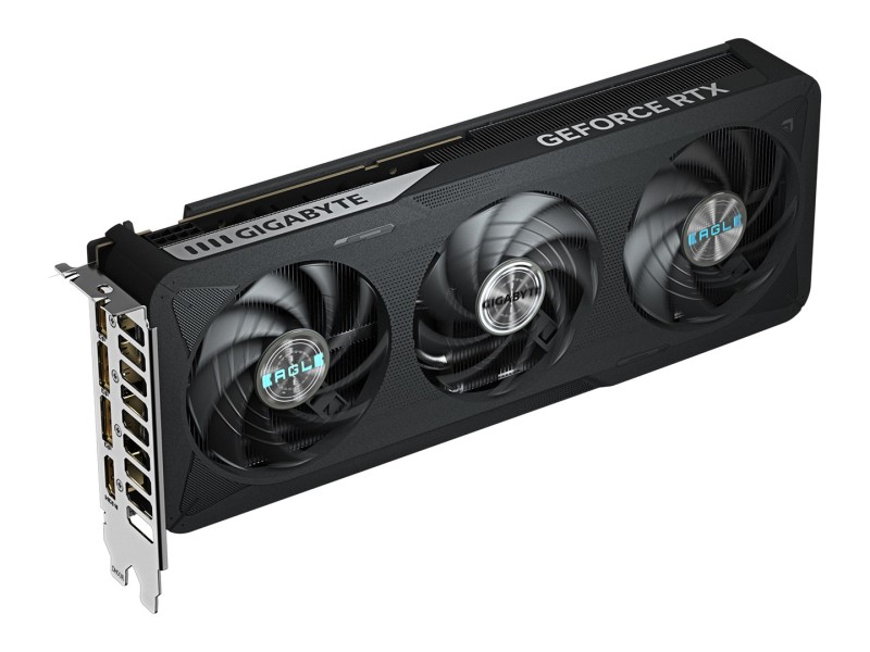 GIGABYTE GeForce RTX 5060 EAGLE MAX OC 8G Graphics Card - 8GB GDDR7, 128bit, PCI-E 5.0, 2550 MHz Core Clock, 3 x DisplayPort, 1 x HDMI, NVIDIA DLSS 4, GV-N5060EAGLEMAX OC-8GD 1.0