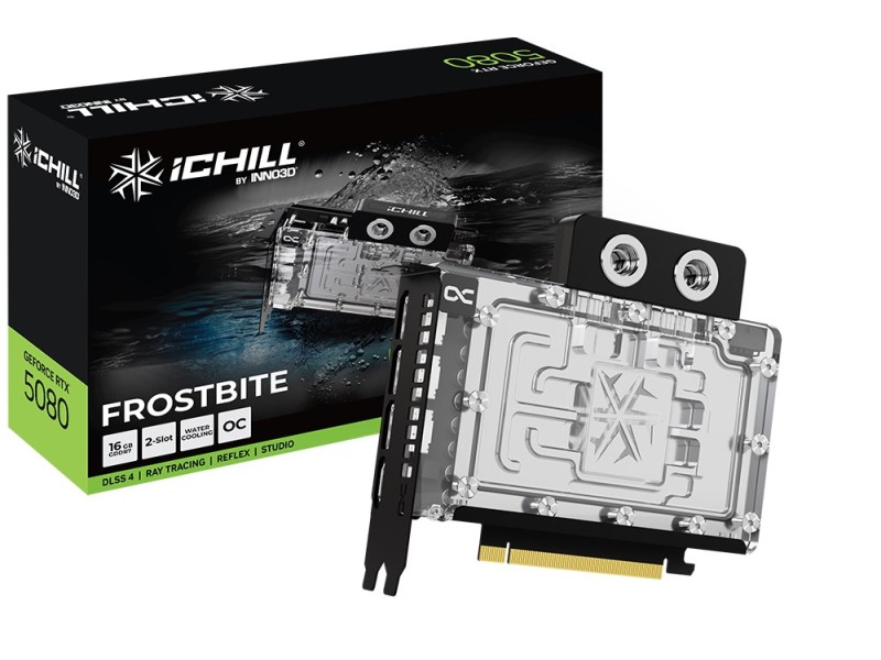 Inno3D iChill GeForce RTX 5080 FROSTBITE NVIDIA 16 GB GDDR7