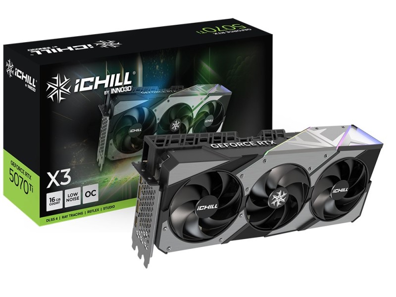 Inno3D iChill GeForce RTX 5070 Ti X3 NVIDIA 16 GB GDDR7