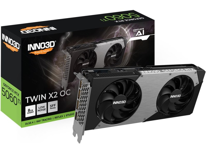 INNO3D GeForce RTX 5060 Ti TWIN X2 OC NVIDIA 8 GB GDDR7