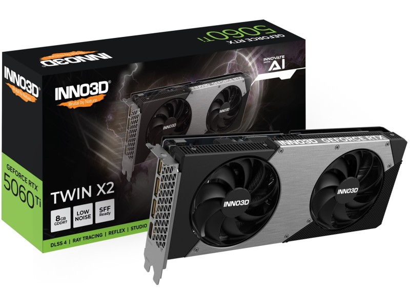 INNO3D GeForce RTX 5060 Ti TWIN X2 NVIDIA 8 GB GDDR7