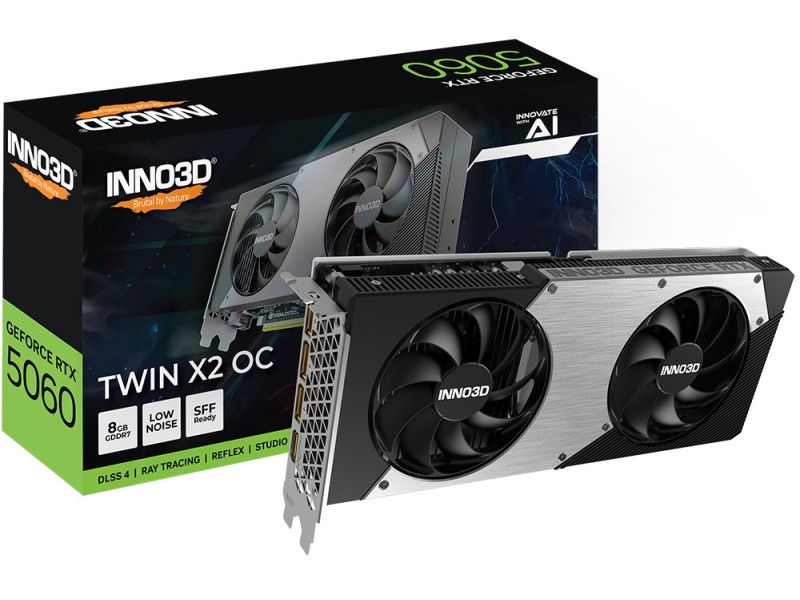 INNO3D GeForce RTX 5060 Twin X2 OC NVIDIA 8 GB GDDR7