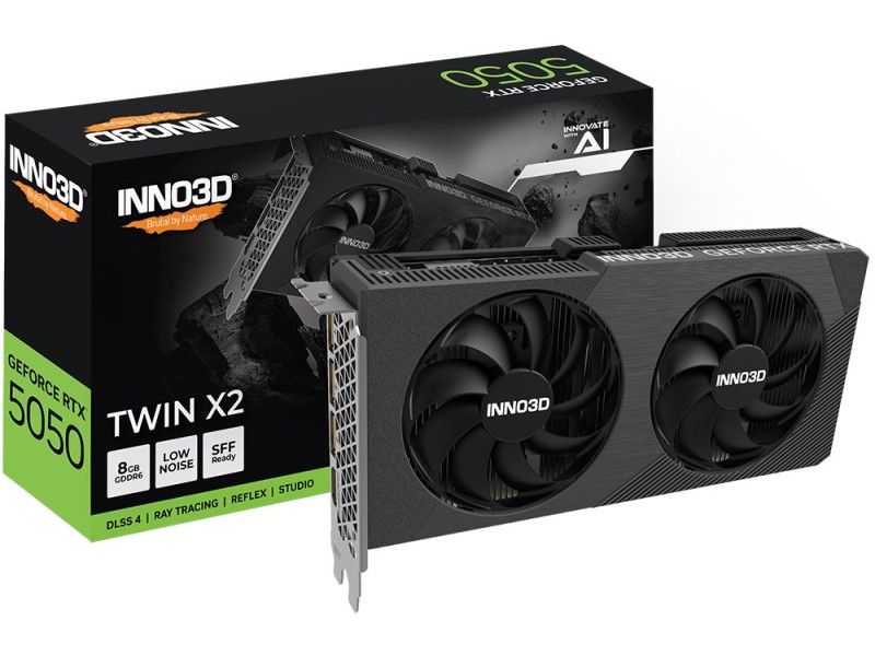 INNO3D GeForce RTX 5050 TWIN X2 NVIDIA 8 GB GDDR6