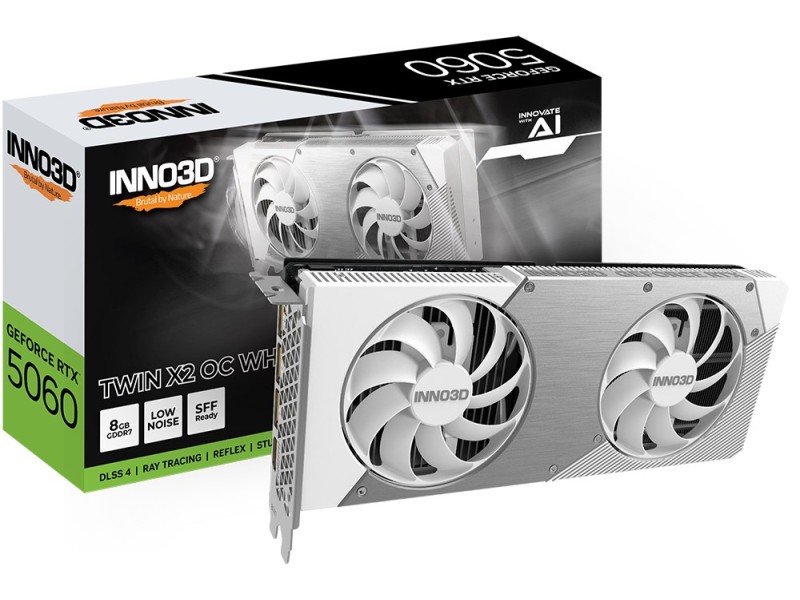 INNO3D GeForce RTX 5060 Twin X2 OC NVIDIA 8 GB GDDR7