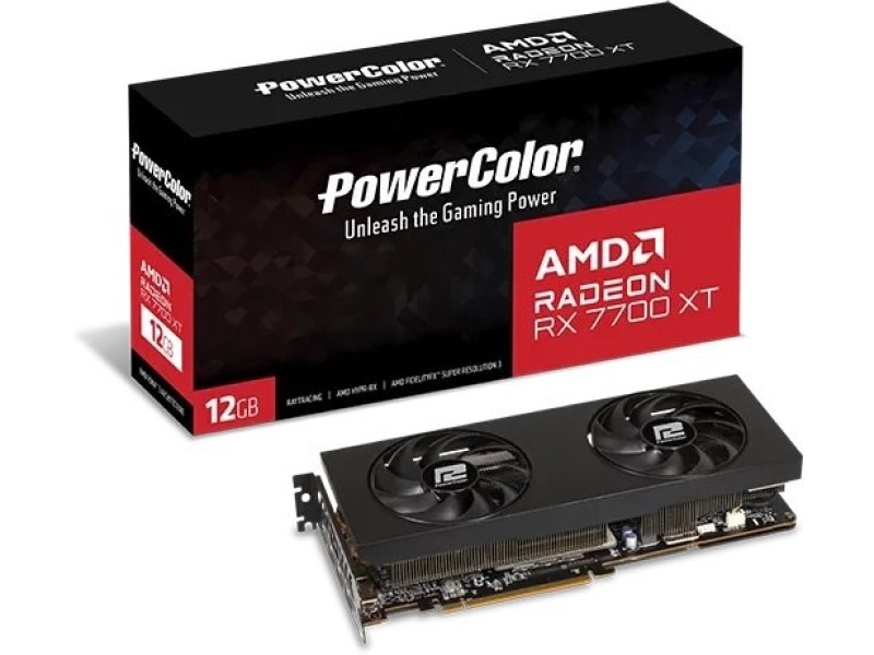 PowerColor RX 7700 XT 12G-P graphics card