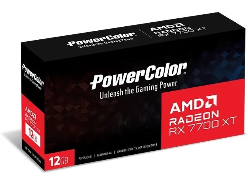 PowerColor RX 7700 XT 12G-P graphics card