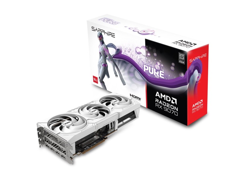 Sapphire PURE Radeon RX 9070 AMD 16 GB GDDR6