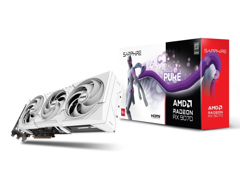 Sapphire PURE Radeon RX 9070 AMD 16 GB GDDR6