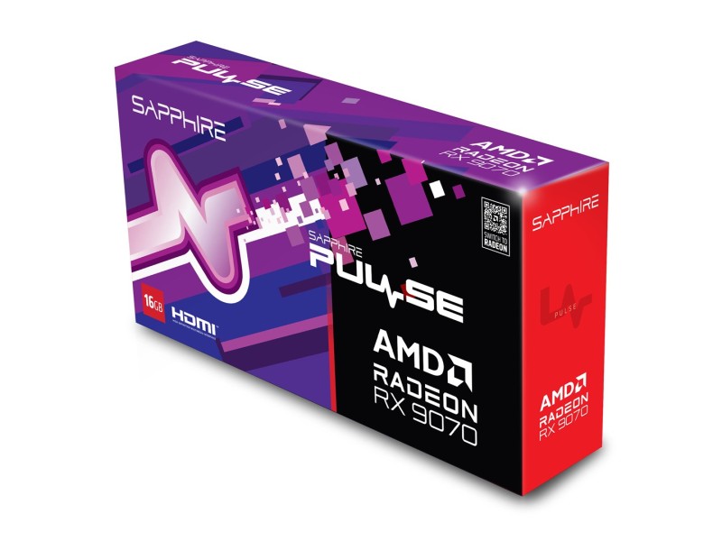 Sapphire PULSE Radeon RX 9070 AMD 16 GB GDDR6