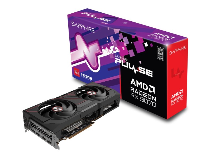 Sapphire PULSE Radeon RX 9070 AMD 16 GB GDDR6