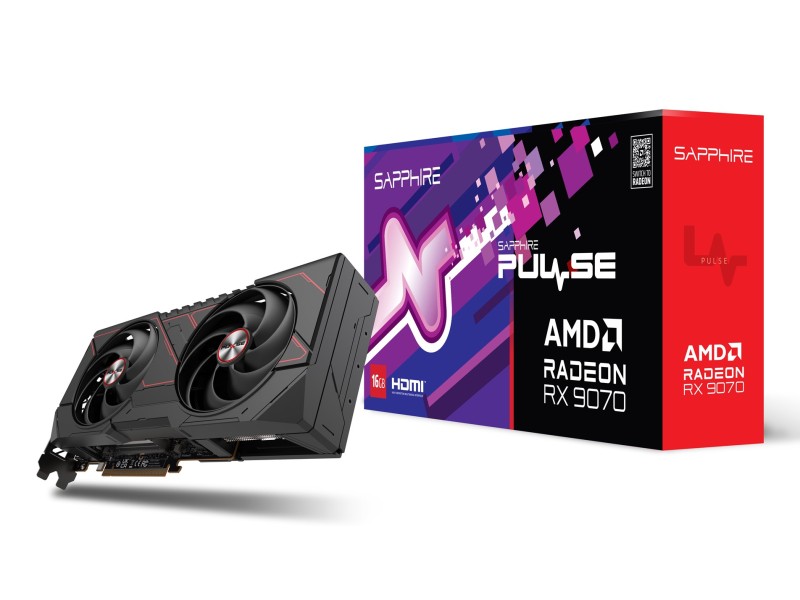 Sapphire PULSE Radeon RX 9070 AMD 16 GB GDDR6