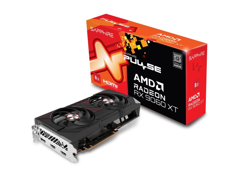 Graphics card. SAPPHIRE PULSE RX 9060 XT GAMING 8GB