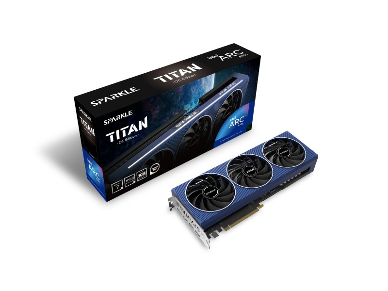 Sparkle Intel Arc A750 TITAN OC Edition 8 GB GDDR6 graphics card