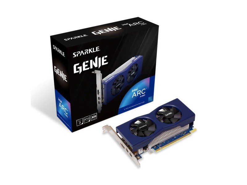 Sparkle Intel® Arc™ A380 GENIE, 6GB GDDR graphics card