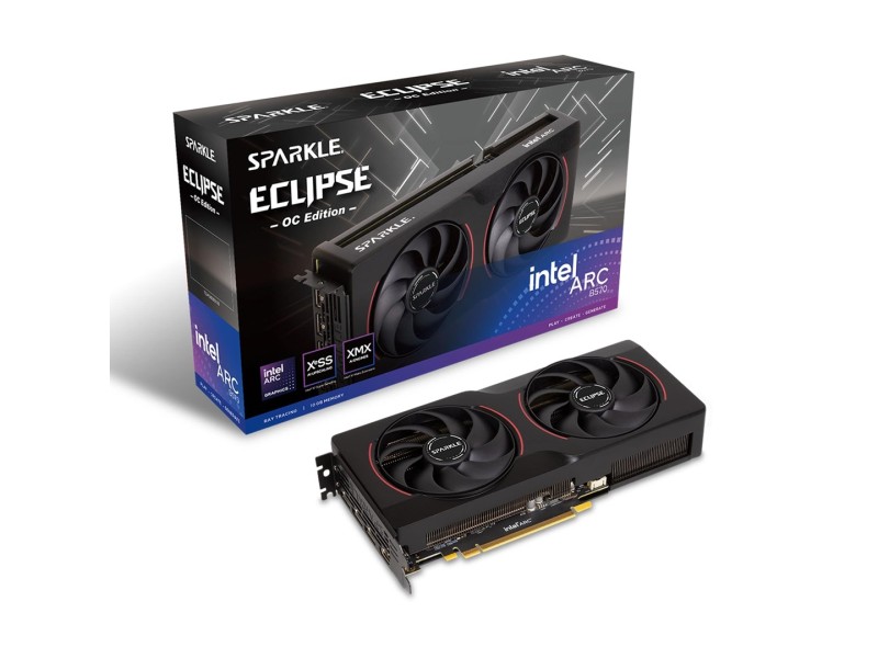 SPARKLE Intel Arc B570 ECLIPSE OC 10GB graphics card