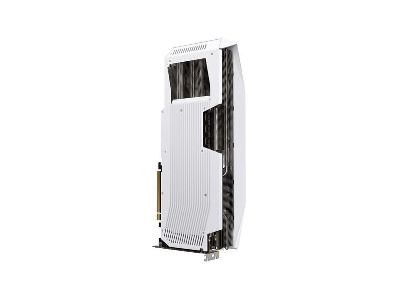Graphics card. XFX Mercury RX 9070XT OC White G RGB 16
