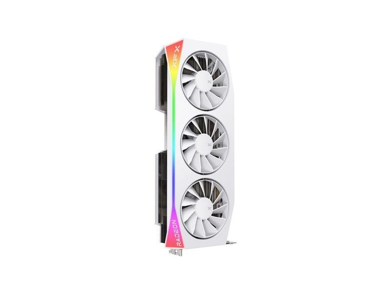 Graphics card. XFX Mercury RX 9070XT OC White G RGB 16