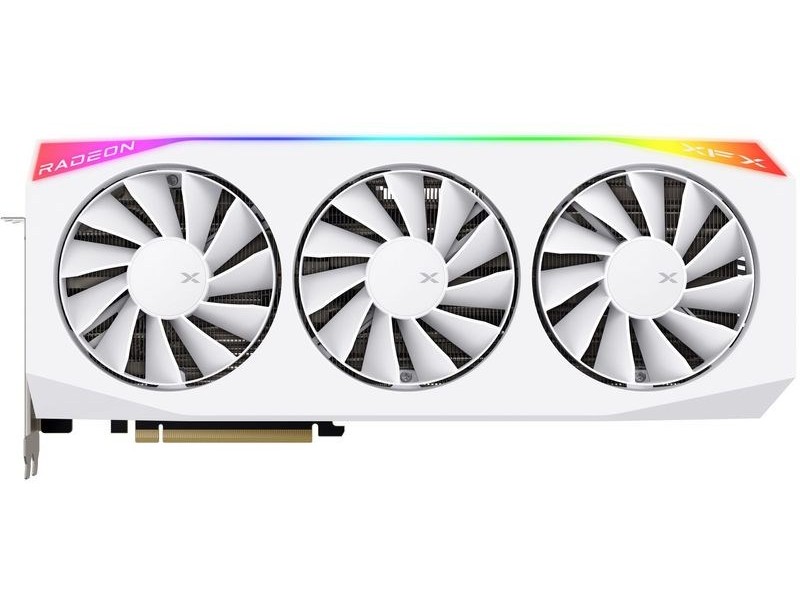 Graphics card. XFX Mercury RX 9070XT OC White G RGB 16