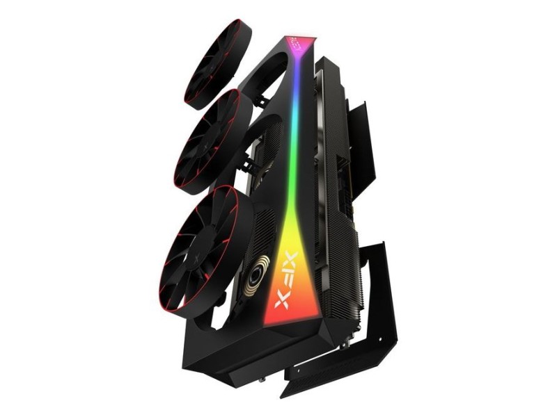 XFX Mercury Radeon RX 9070 XT OC Magnetic Air Edition RGB AMD 16 GB GDDR6