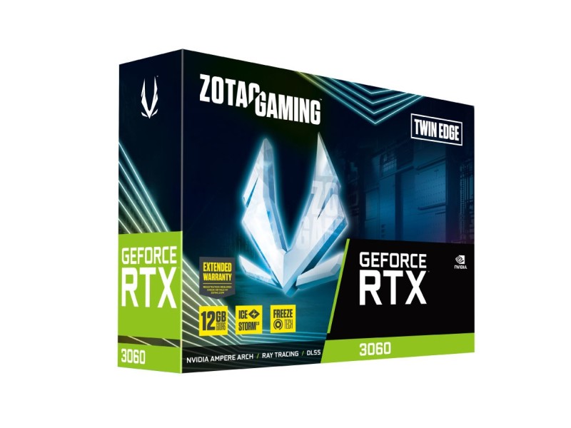 Zotac GAMING GeForce RTX 3060 Twin Edge NVIDIA 12 GB GDDR6
