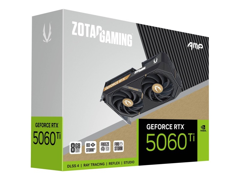 Zotac GAMING GeForce RTX 5060 Ti AMP NVIDIA 8 GB GDDR7