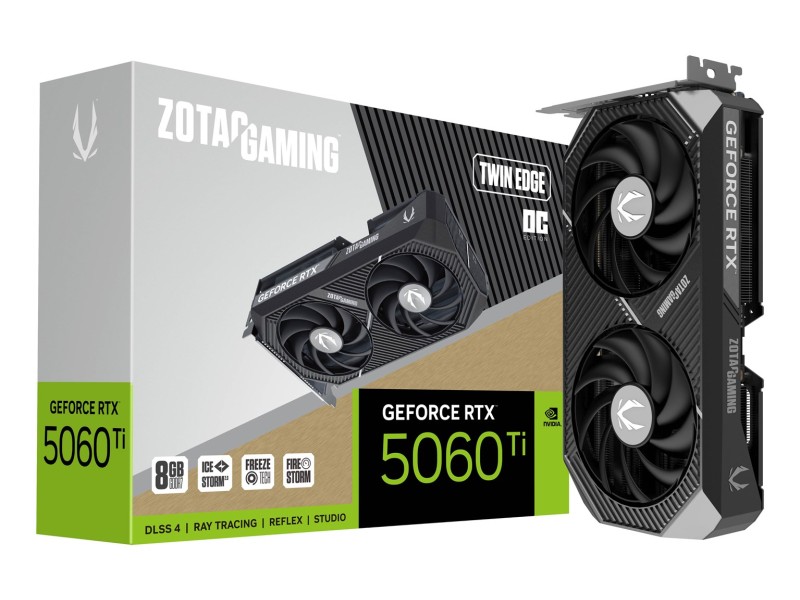 Zotac GAMING GeForce RTX 5060 Ti Twin Edge OC NVIDIA 8 GB GDDR7