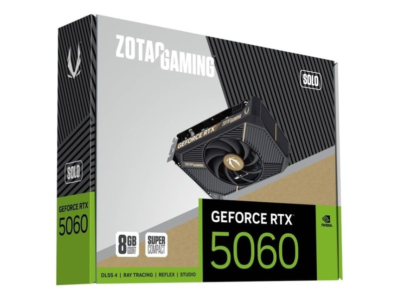 Zotac GAMING GeForce RTX 5060 SOLO NVIDIA 8 GB GDDR7