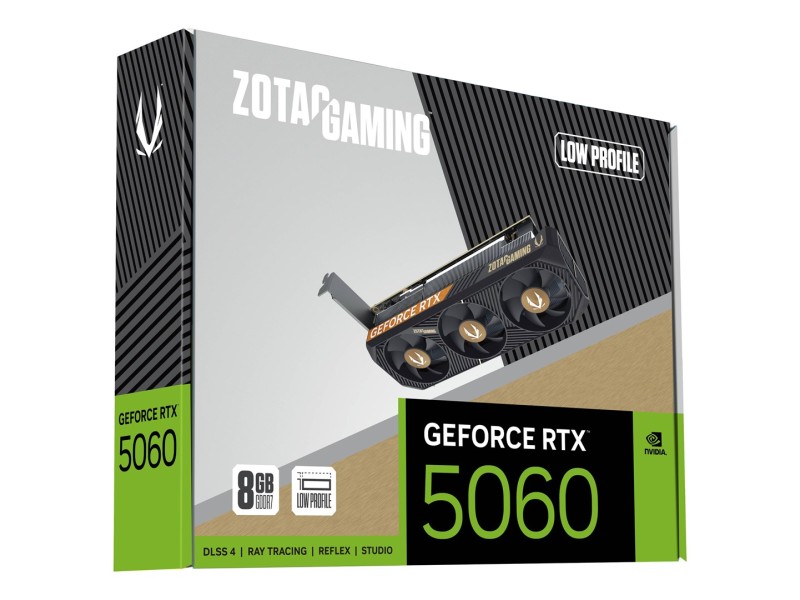 Zotac GAMING GeForce RTX 5060 Low Profile NVIDIA 8 GB GDDR7