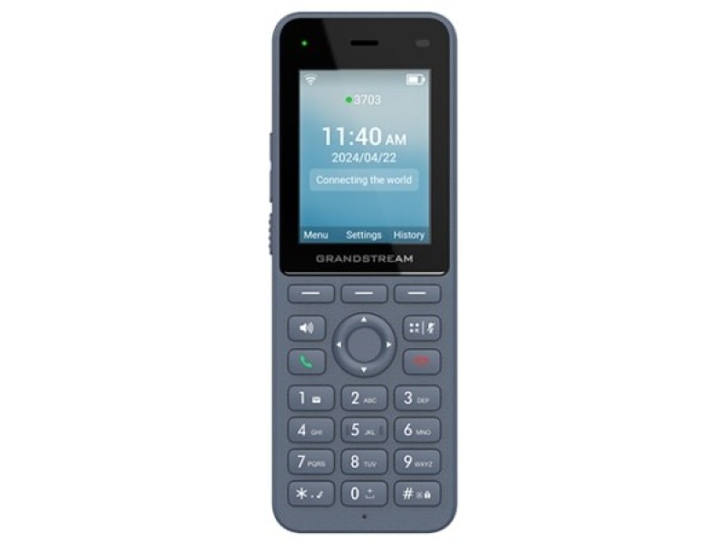 Grandstream Networks WP8256 IP phone Anthracite 3 lines LCD Wi-Fi
