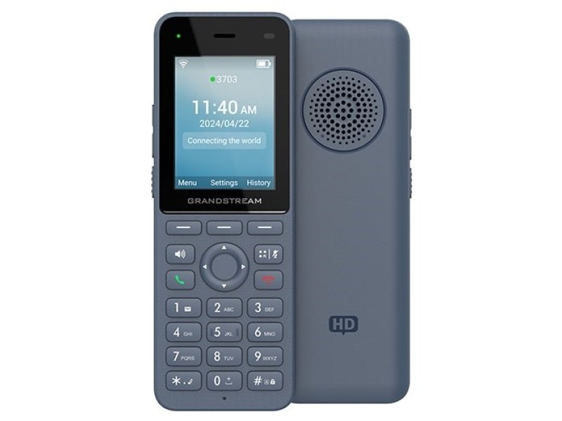 Grandstream Networks WP8256 IP phone Anthracite 3 lines LCD Wi-Fi