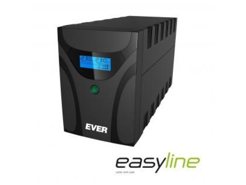 Ever EASYLINE 1200 AVR USB Line-Interactive 1.2 kVA 600 W 4 AC outlet(s)