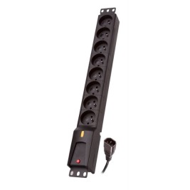 LESTAR 1966004970 power extension 1.5 m 230 AC outlet(s) Indoor Black