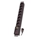 LESTAR 1966004970 power extension 1.5 m 230 AC outlet(s) Indoor Black