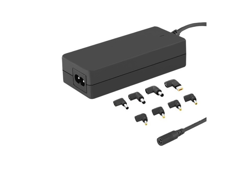 Qoltec 50011 power adapter/inverter Indoor 65 W Black