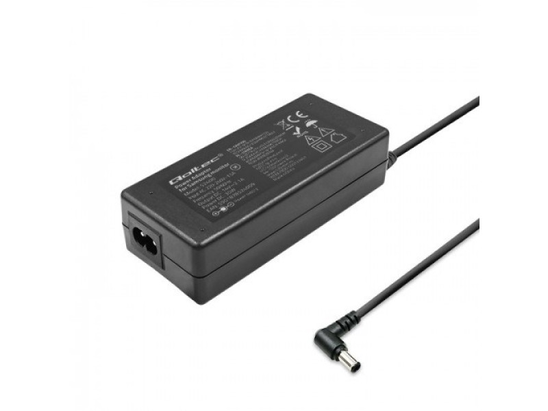 Qoltec 52400 power adapter/inverter Indoor 30 W Black