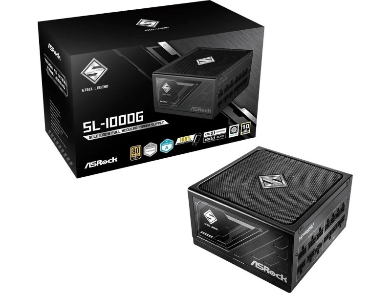 Power supply ASRock STEEL LEGEND 1000W 80 Plus Gold (90-UXS100-GFEAAA) Power supply ASRock STEEL LEGEND 1000W 80 Plus Gold (90-UXS100-GFEAAA)