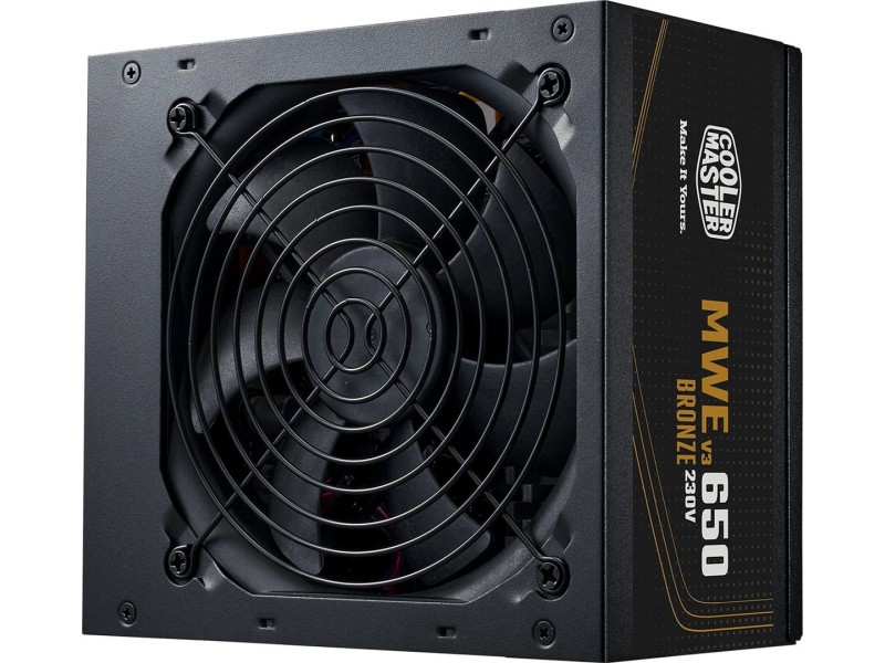 Cooler Master MWE Bronze 650 V3 230V power supply unit 650 W 24-pin ATX ATX Black