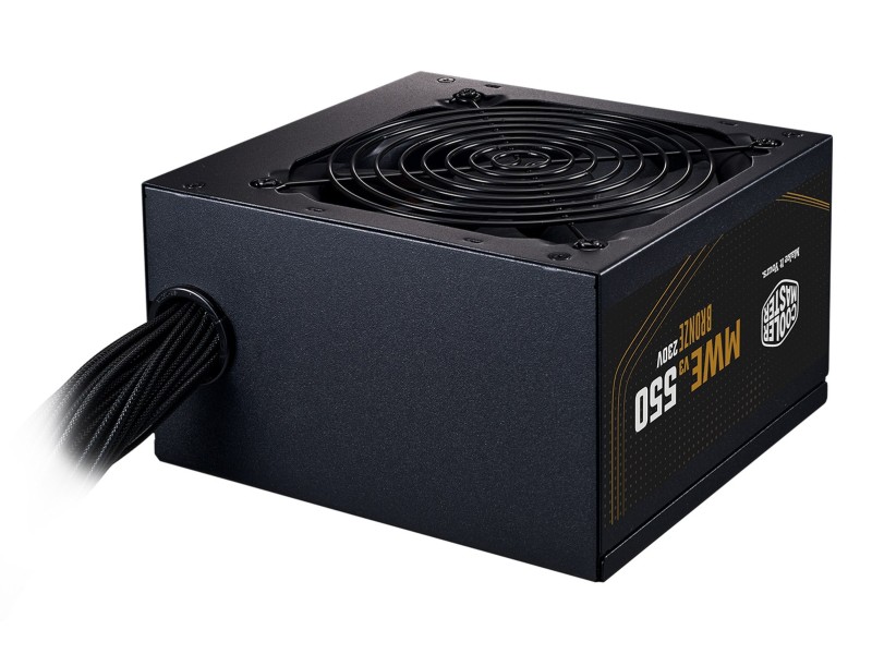 Cooler Master MWE Bronze 550 V3 230V power supply unit 550 W 24-pin ATX ATX Black Cooler Master MWE Bronze 550 V3 230V power supply unit 550 W 24-pin ATX ATX Black